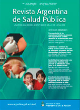 					Ver Vol. 11 Núm. 42 (2020): Revista Argentina de Salud Pública
				